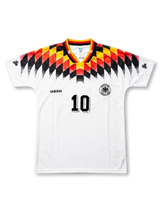 超激レア正規品♬( ゜д゜)！98年Worldcupドイツ代表МFマテウス#8 ドイツ代表 1994 ホームジャージ ローター・マテウス #10-KICKO