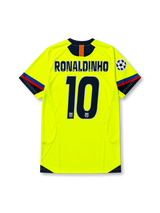 FCバルセロナ RONALDINHO 10 ユニフォーム 2005-06 バルセロナ アウェイユニフォーム ロナウジーニョ #10-KICKO