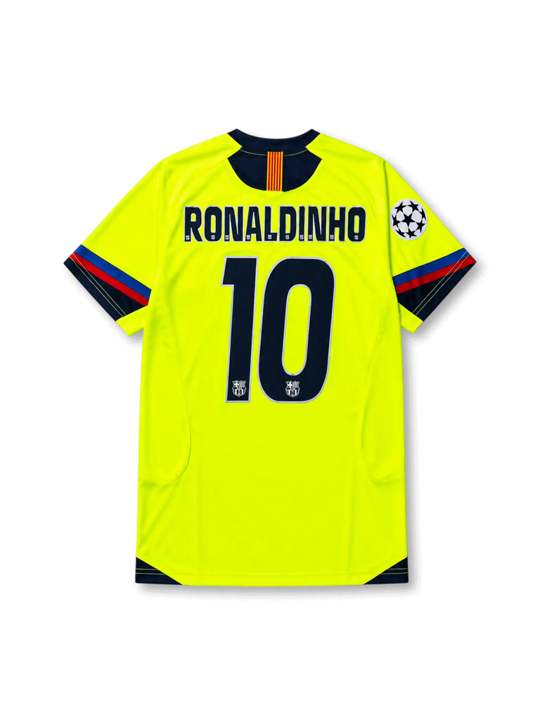 2005-06 バルセロナ アウェイユニフォーム ロナウジーニョ #10-KICKO