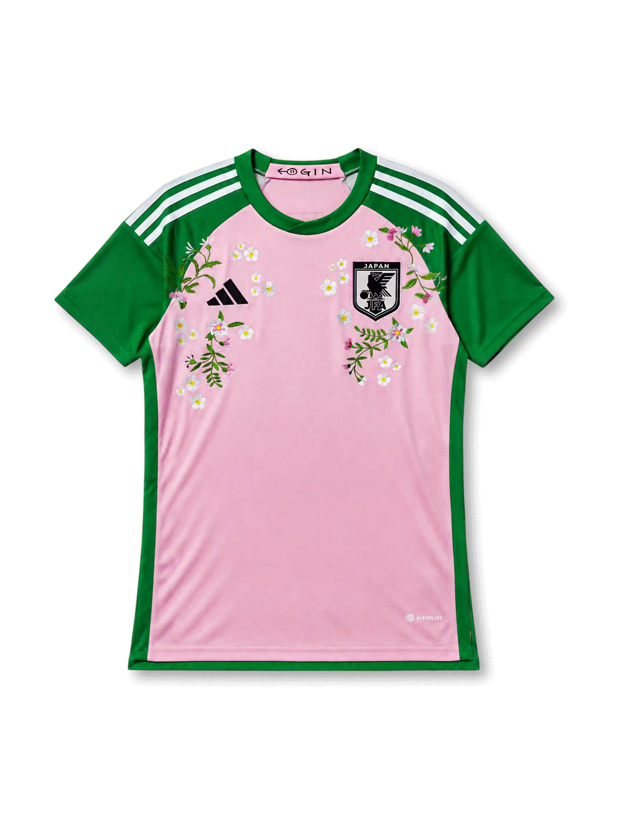 日本代表 サッカーシャツ 22番 ピンク/グリーン カスタムユニフォーム 2024/25 日本代表 GK 手刺繍カスタムユニフォーム-KICKO – KICKO JAPAN