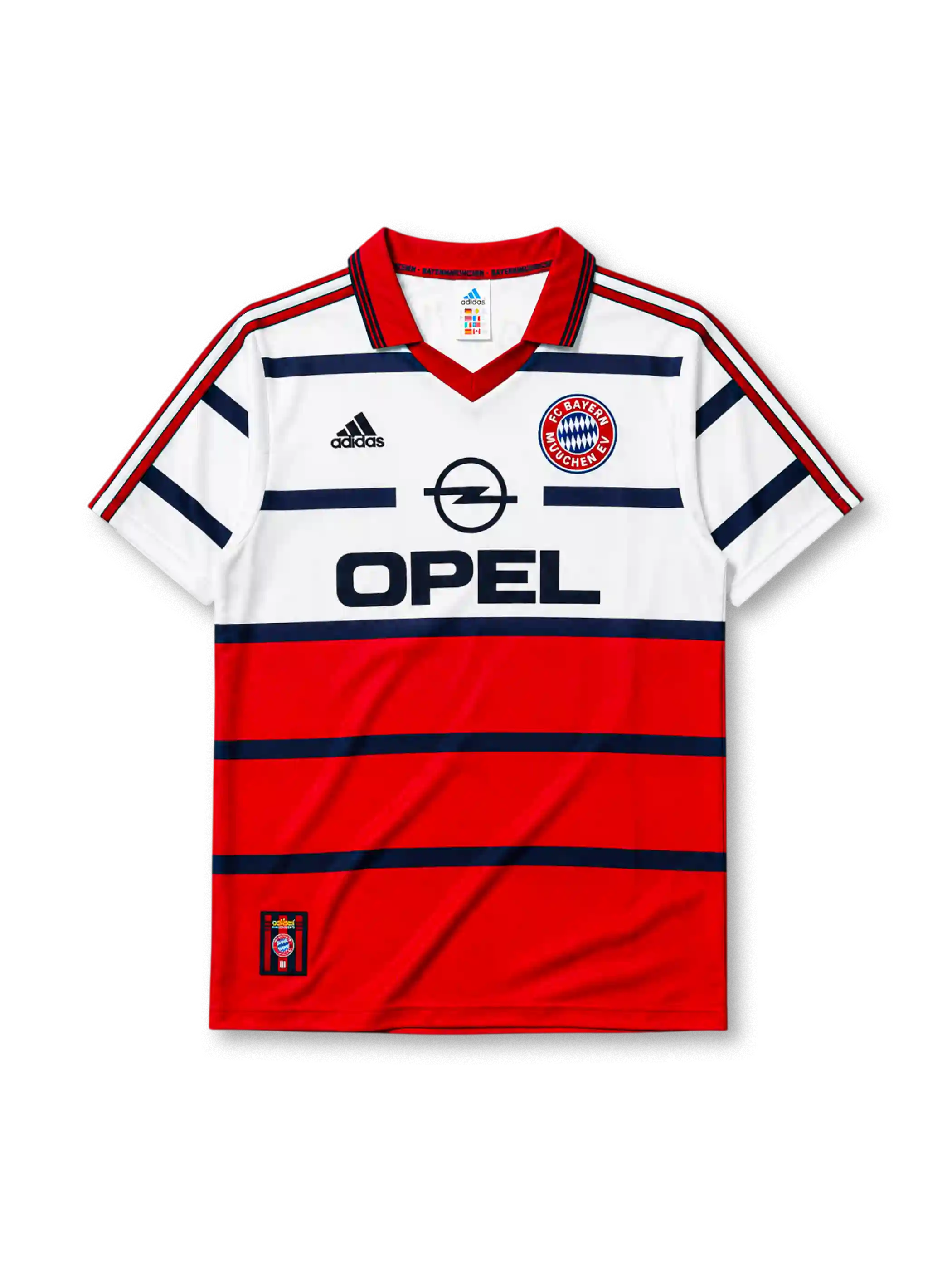 バイエルン・ミュンヘン 1998-2000シーズン アウェイシャツ Opelスポンサー adidas製