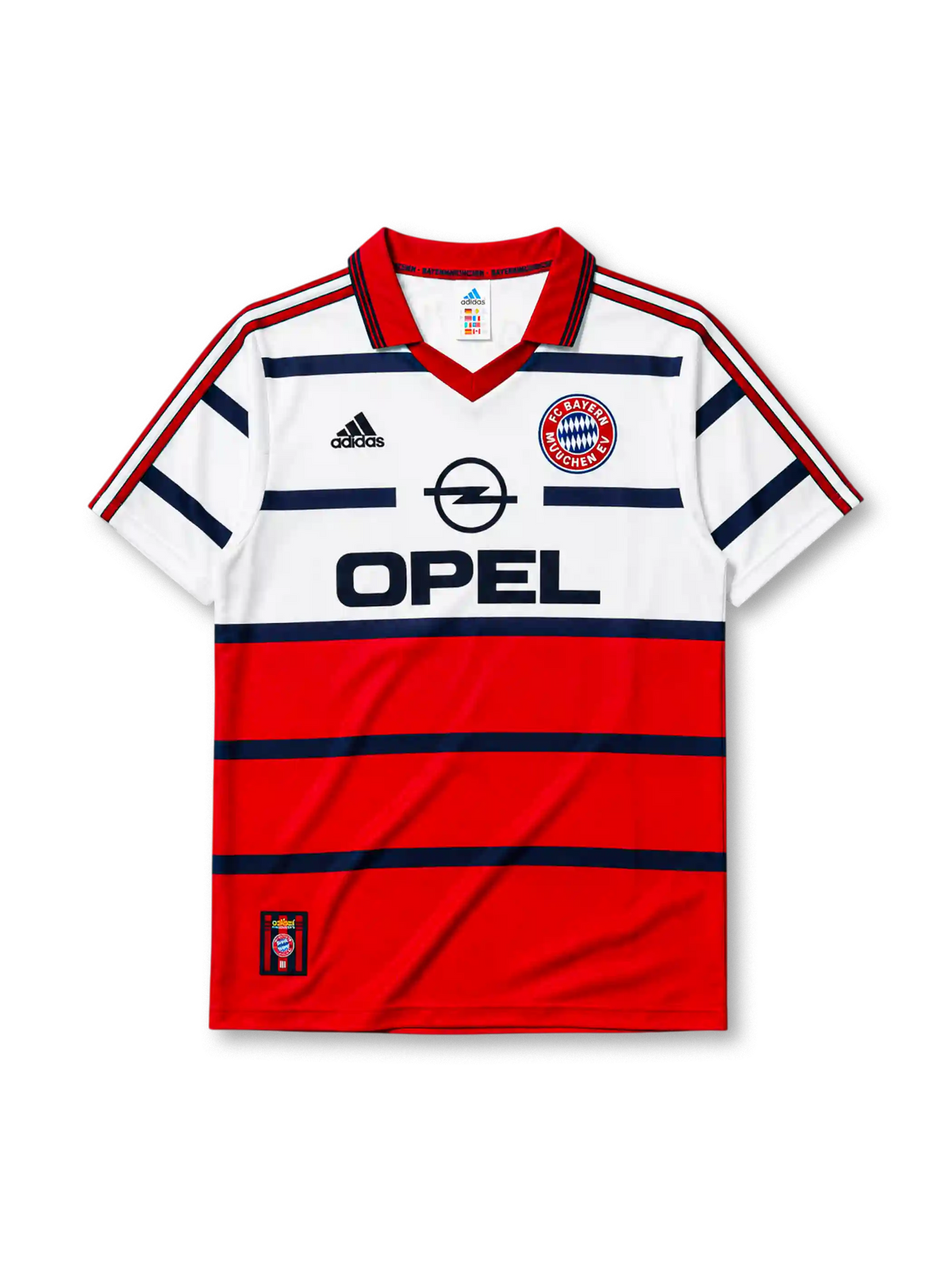 バイエルン・ミュンヘン 1998-2000シーズン アウェイシャツ Opelスポンサー adidas製