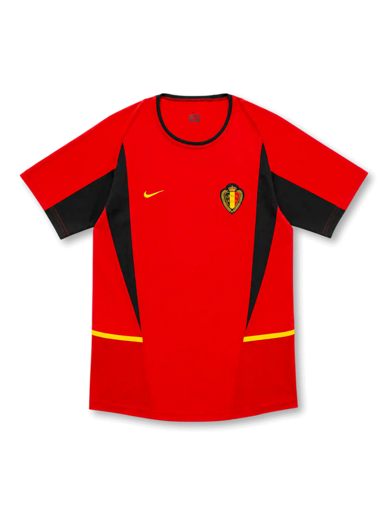 【Y2K】ベルギー代表 EURO2000公式レジャー用オーバーサイズゲームシャツ 2002年 ベルギー代表 ホームジャージ-KICKO – KICKO JAPAN