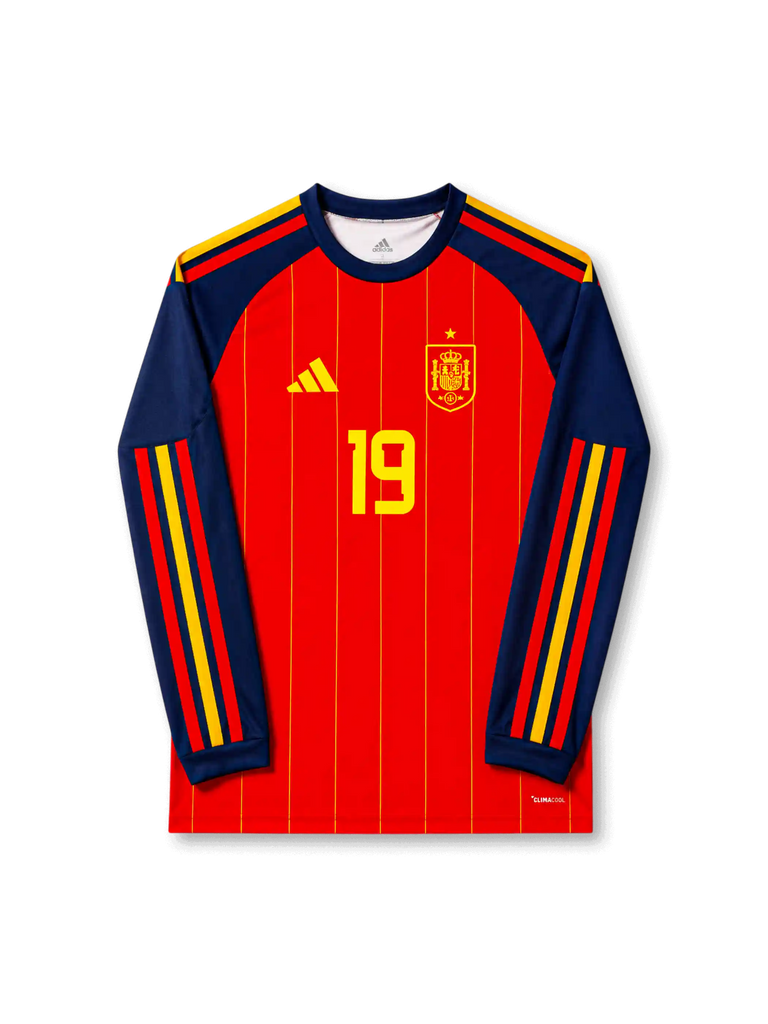 2026 スペイン代表 ワールドカップ ホーム ロングスリーブユニフォーム