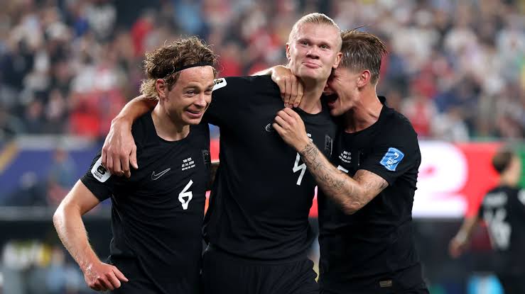 ノルウェー代表 2026W杯 ブラック 半袖#9 BRAUT HAALAND ノルウェー代表 2026 ワールドカップ スペシャルエディション ブラック