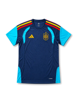 2026 スペイン代表 ネイビー×シアン トレーニングシャツ