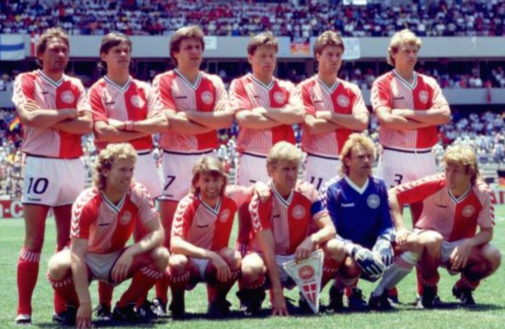 1986-88年 デンマーク代表 ホームユニフォーム-KICKO – KICKO JAPAN