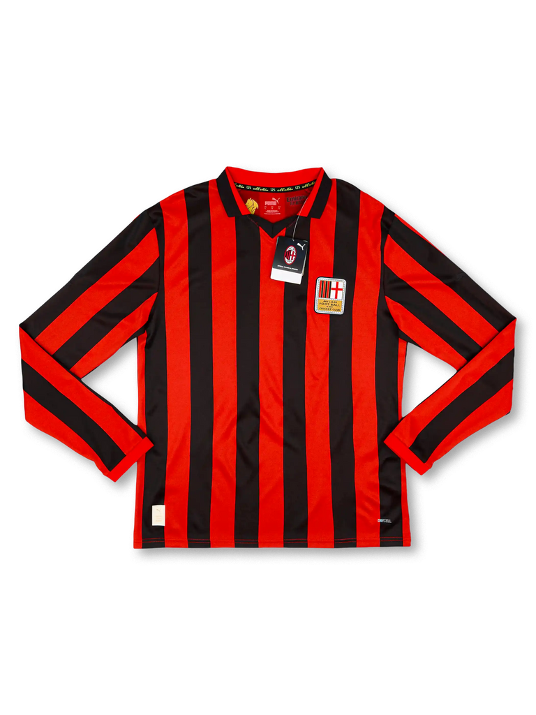 ACミラン 125周年長袖ユニホーム 10 PUMA ACミラン 125周年 アニバーサリー ユニフォーム 長袖