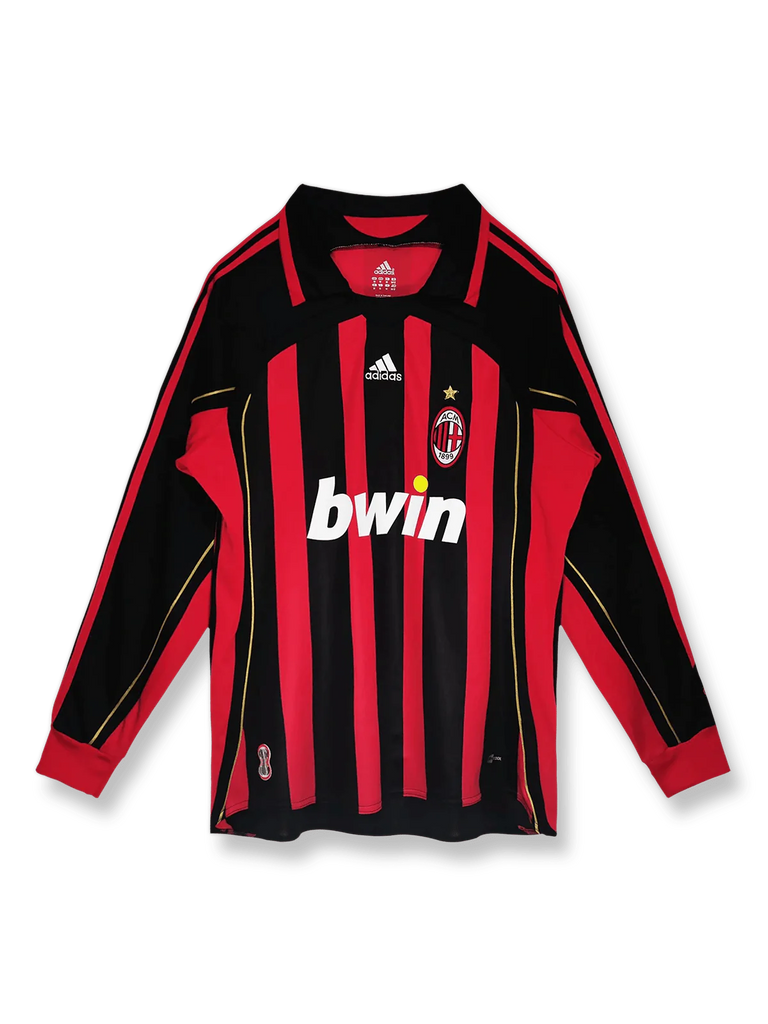2006/07 シーズン ACミラン ホーム 長袖ユニフォーム-KICKO – KICKO JAPAN