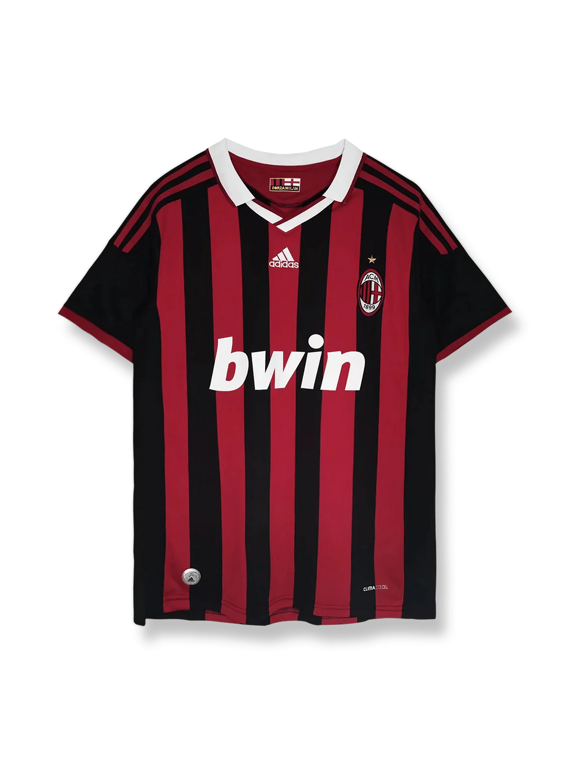 サッカー　チャンピオンズリーグ　ACミラン　他　コレクション　ヴィンテージ acmilan_2009_10_home_jersey_11