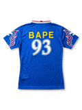 adidas × BAPE フットボールジャージ No.93 コラボレーション Authentic