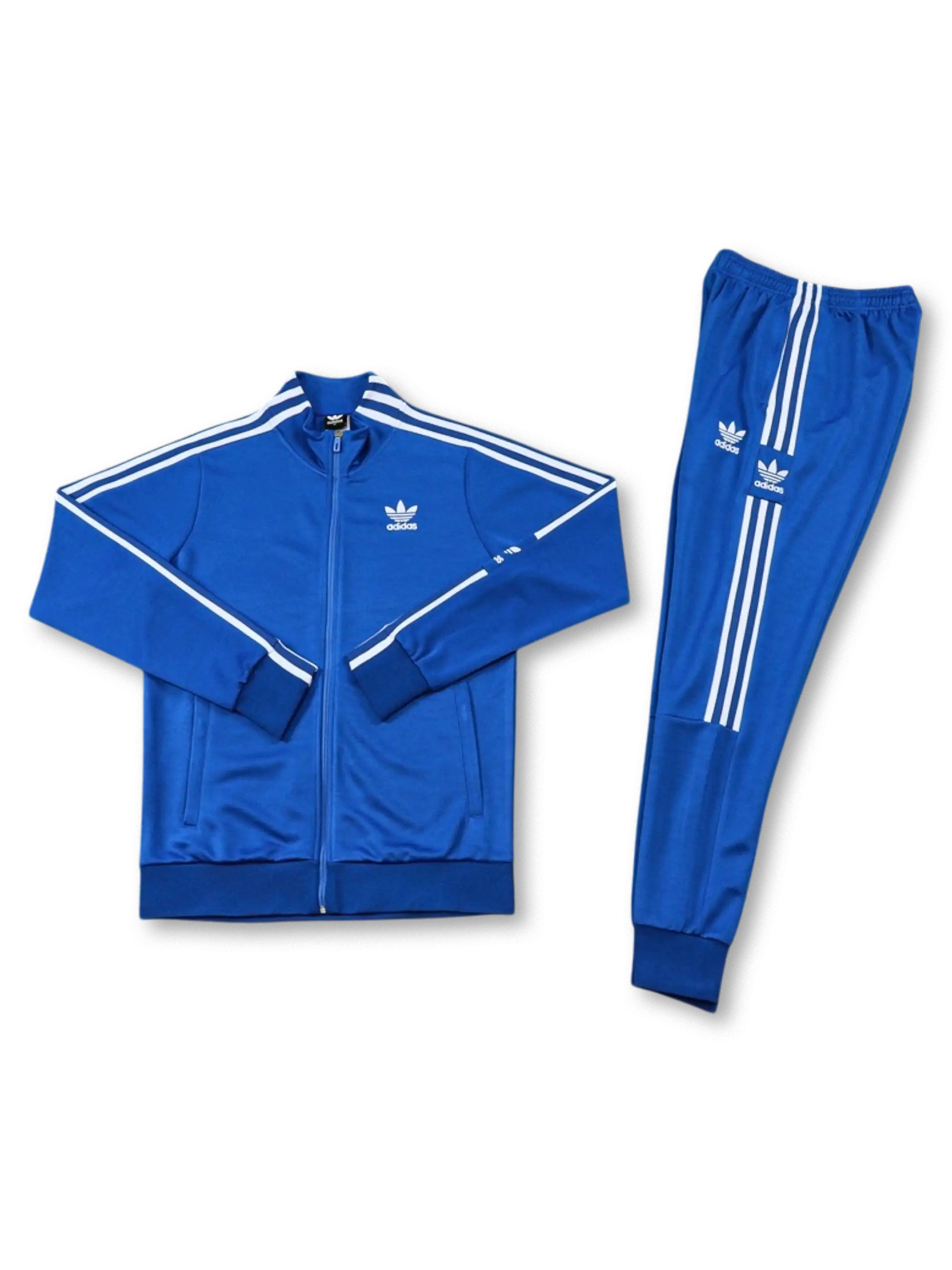 adidas Originals ロイヤルブルー トラックスーツ 正面