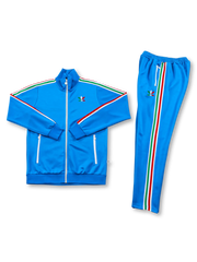 adidas Originals ブルー イタリアカラー トラックスーツ 正面