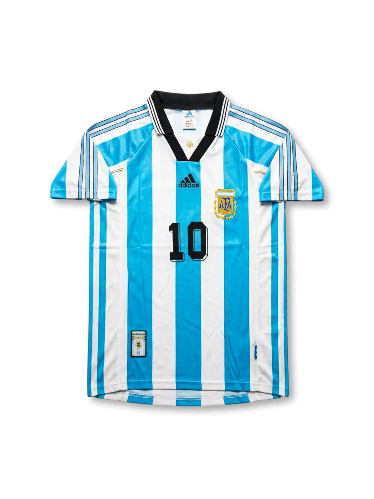 アルゼンチン代表 FIFA WORLD CUP 1998 ホームジャージ — オルテガ 10