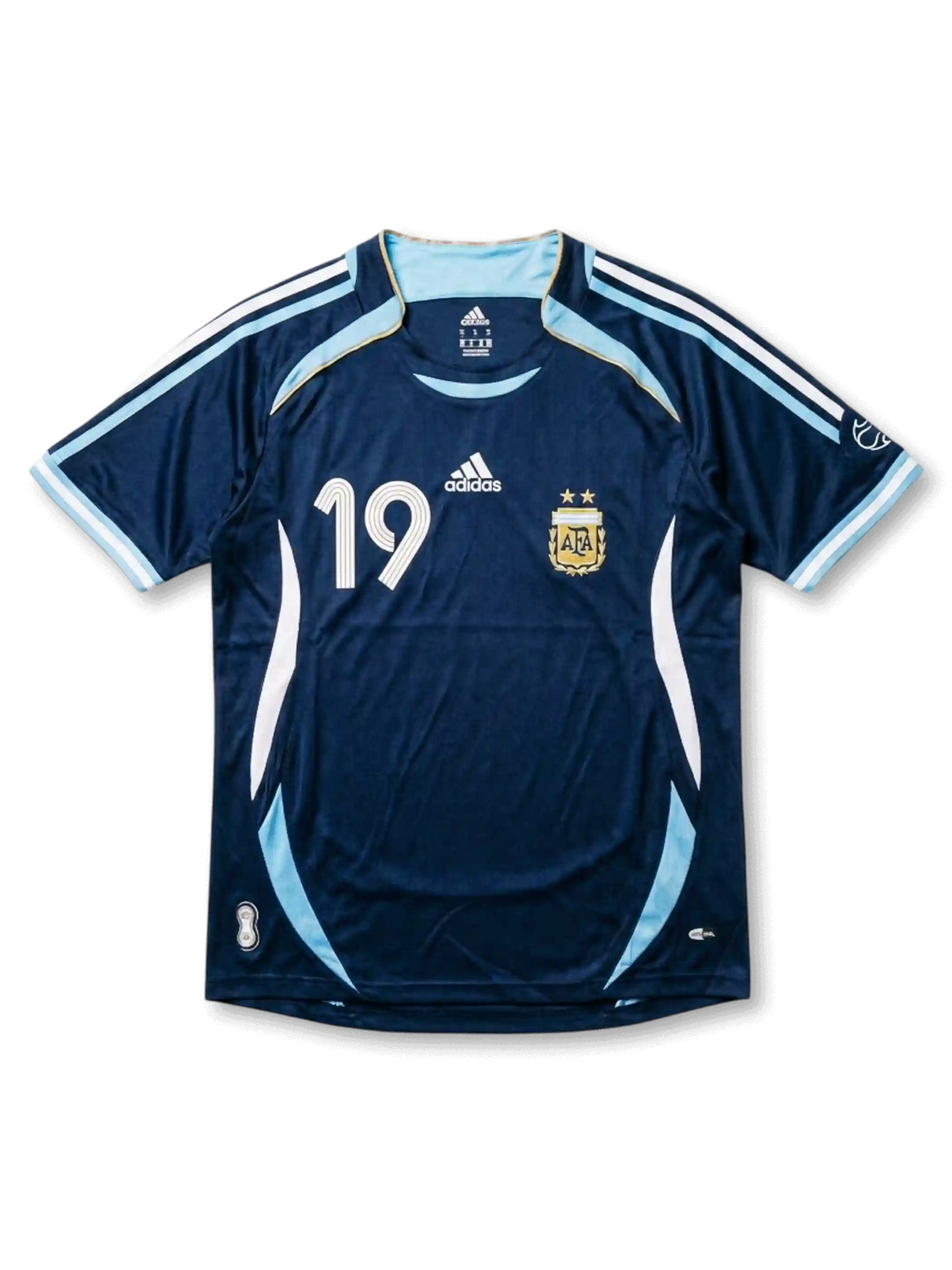 アルゼンチン代表 FIFA WORLD CUP 2006 アウェイジャージ — メッシ 19