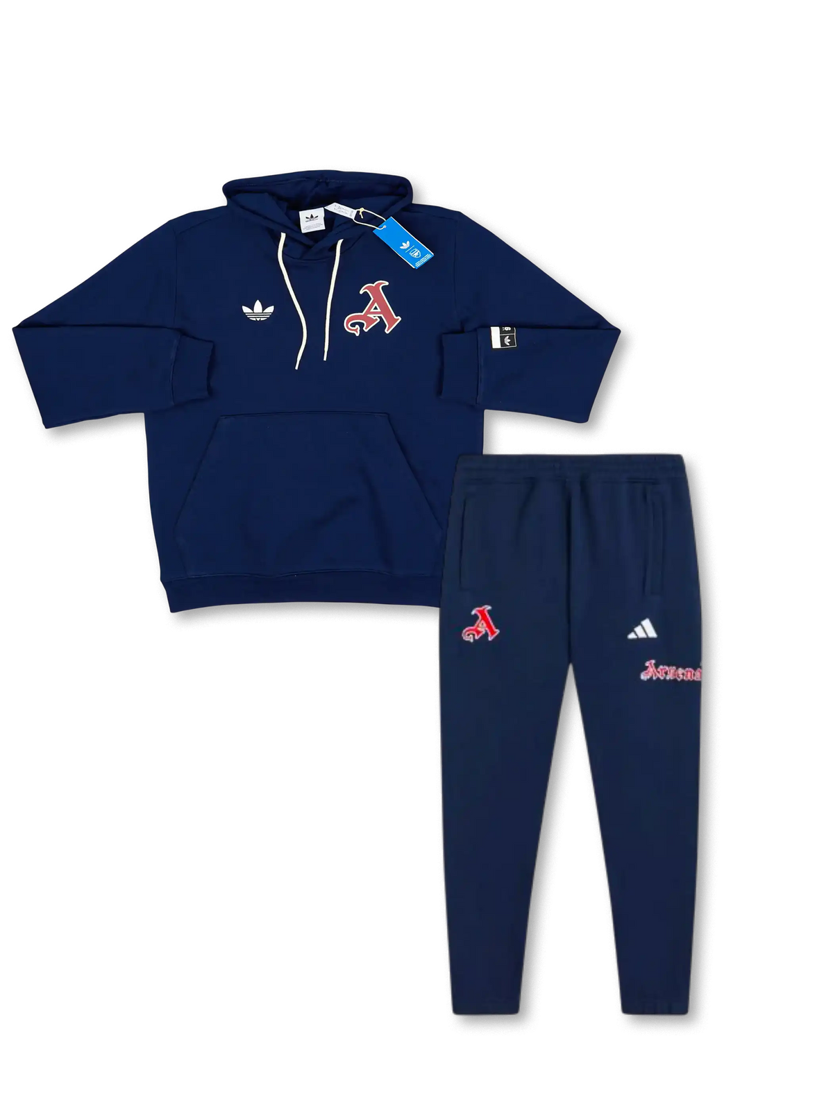 アーセナル フットボール フーディー トラックスーツ