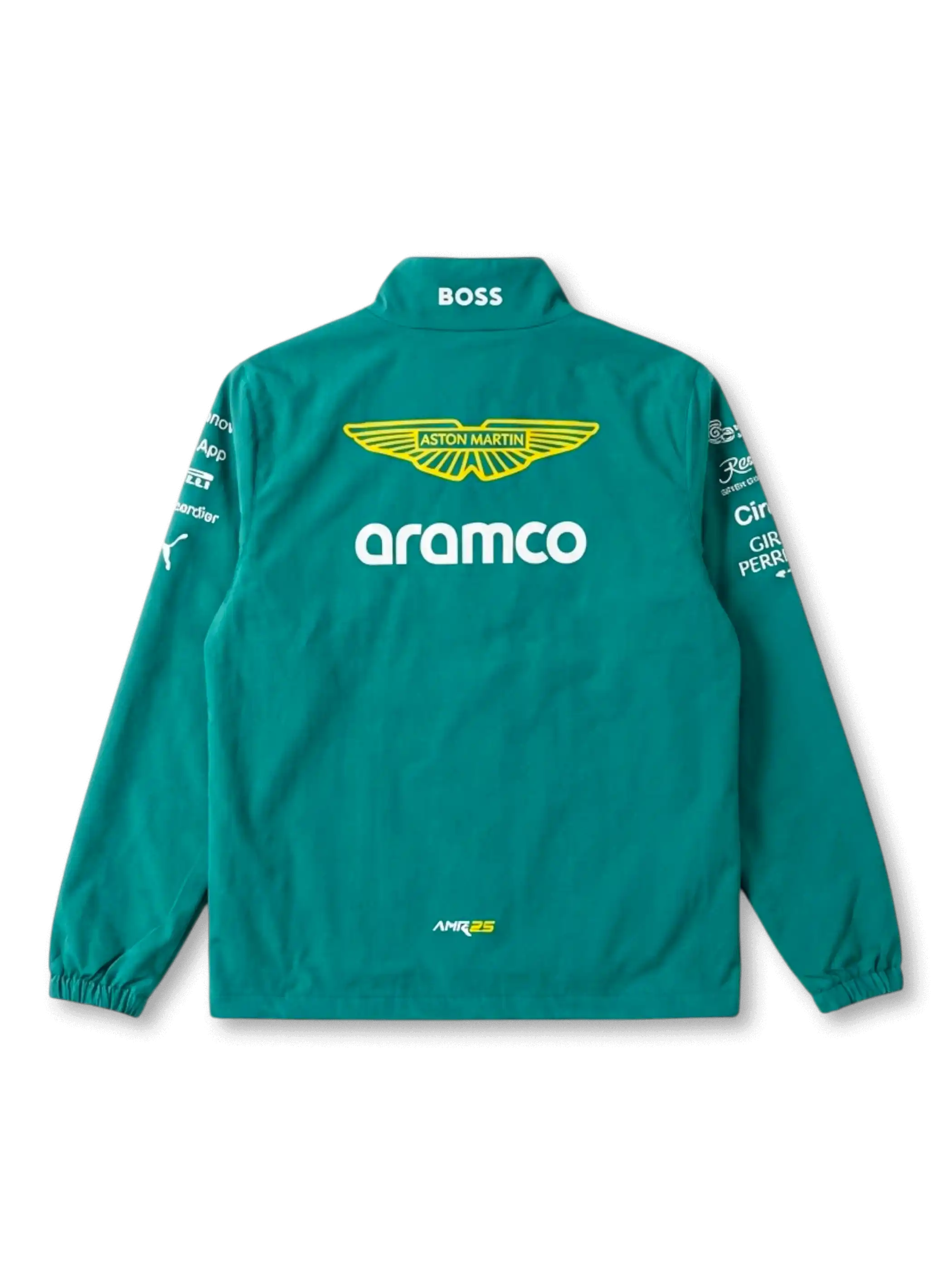 アストンマーティン アラムコ F1チーム 公式レインジャケット AMR25