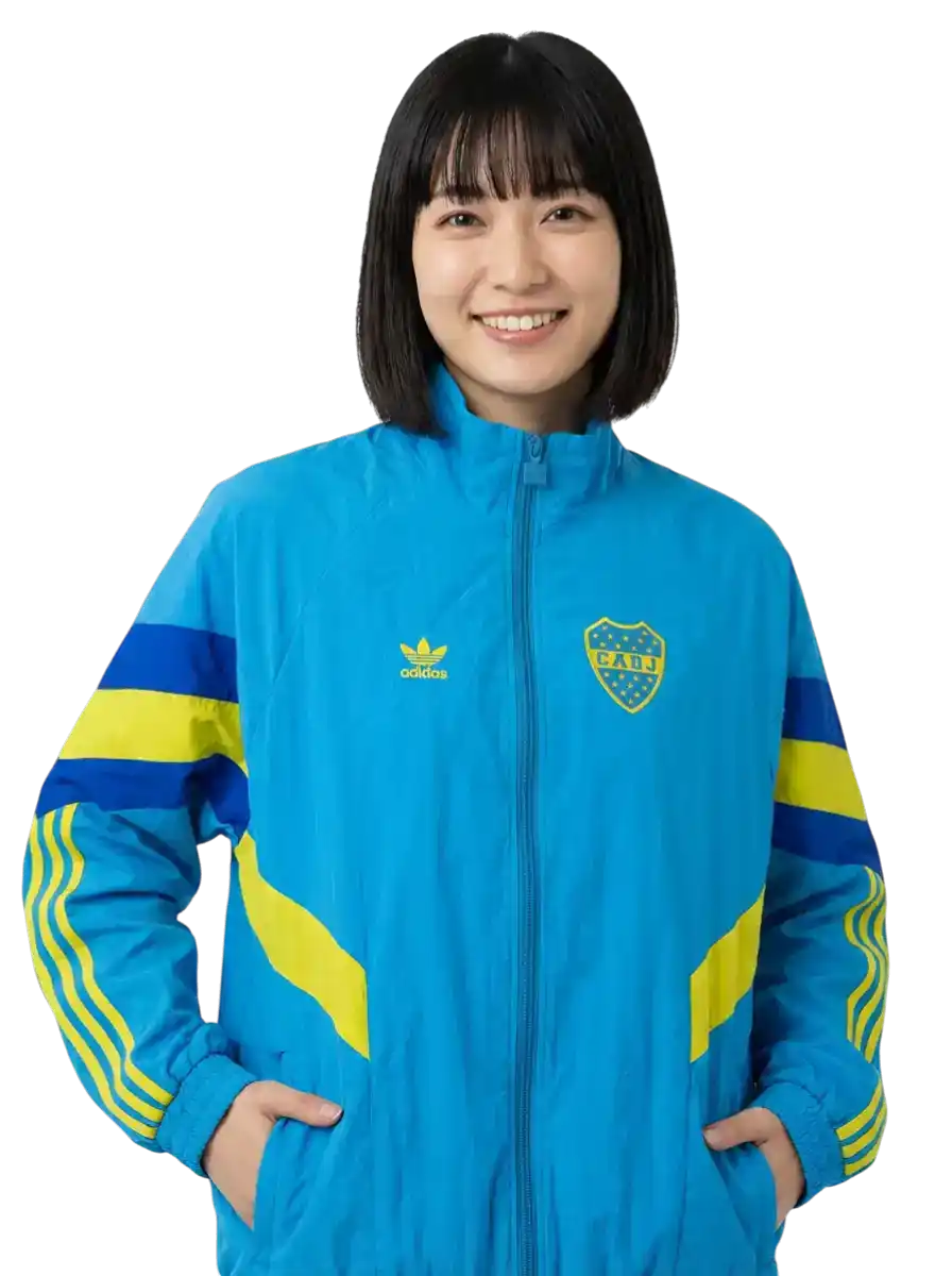 ボカ・ジュニアーズ × adidas Originals ウィンドブレーカージャケット