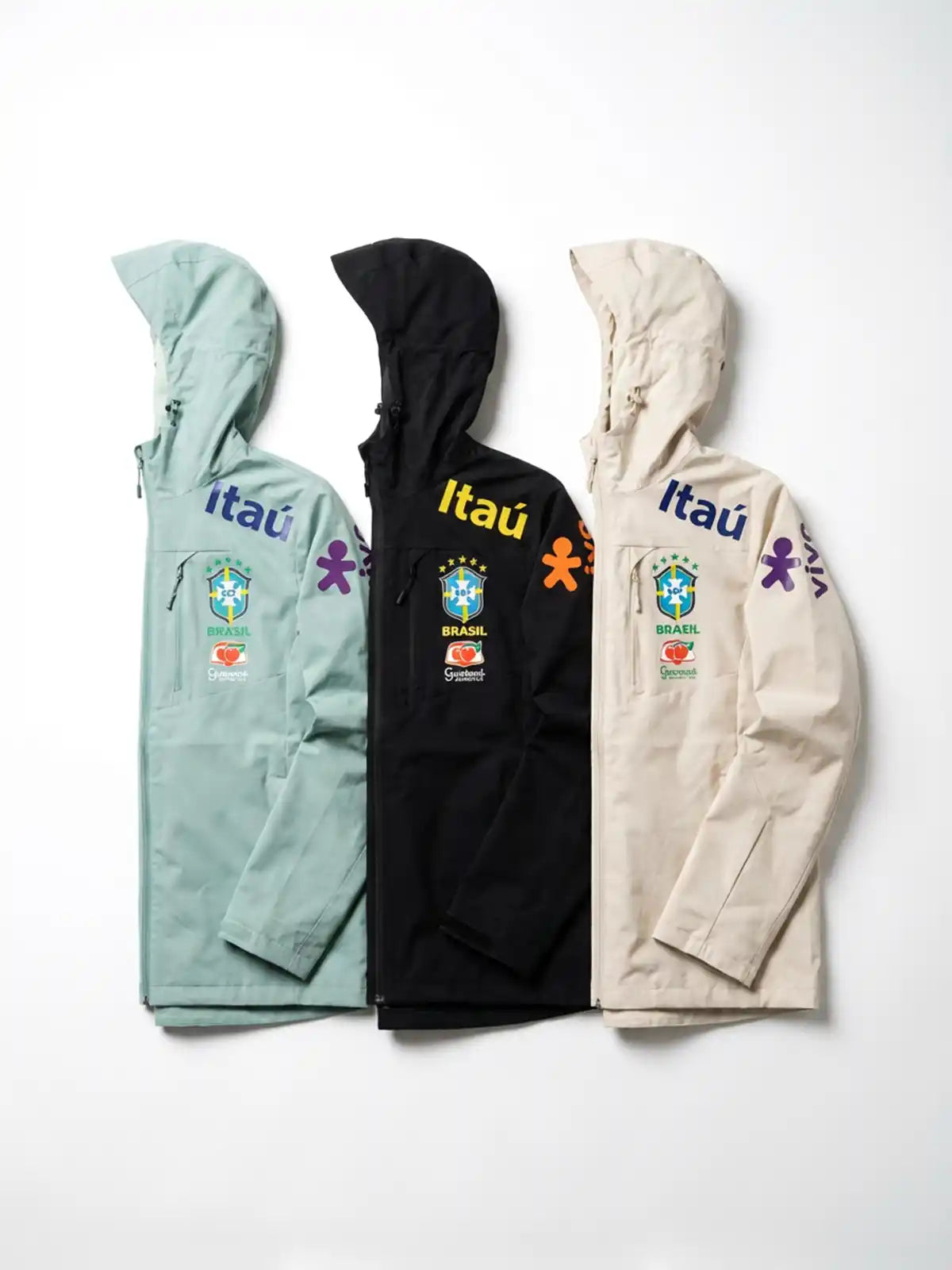 ブラジル代表 Nike トレーニングフーデッドジャケット ブラック — Itaú