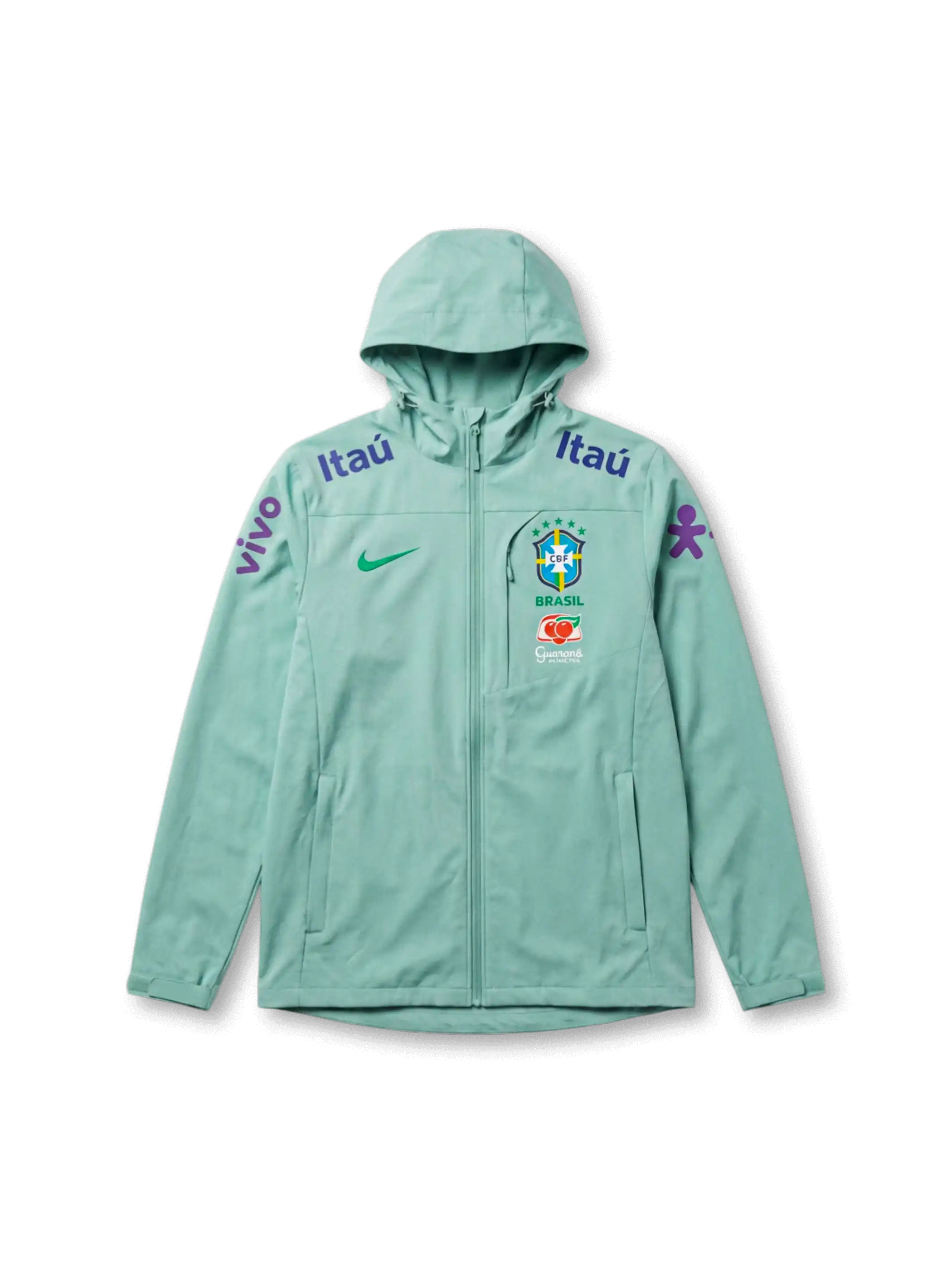 ブラジル代表 Nike トレーニングフーデッドジャケット ブラック — Itaú