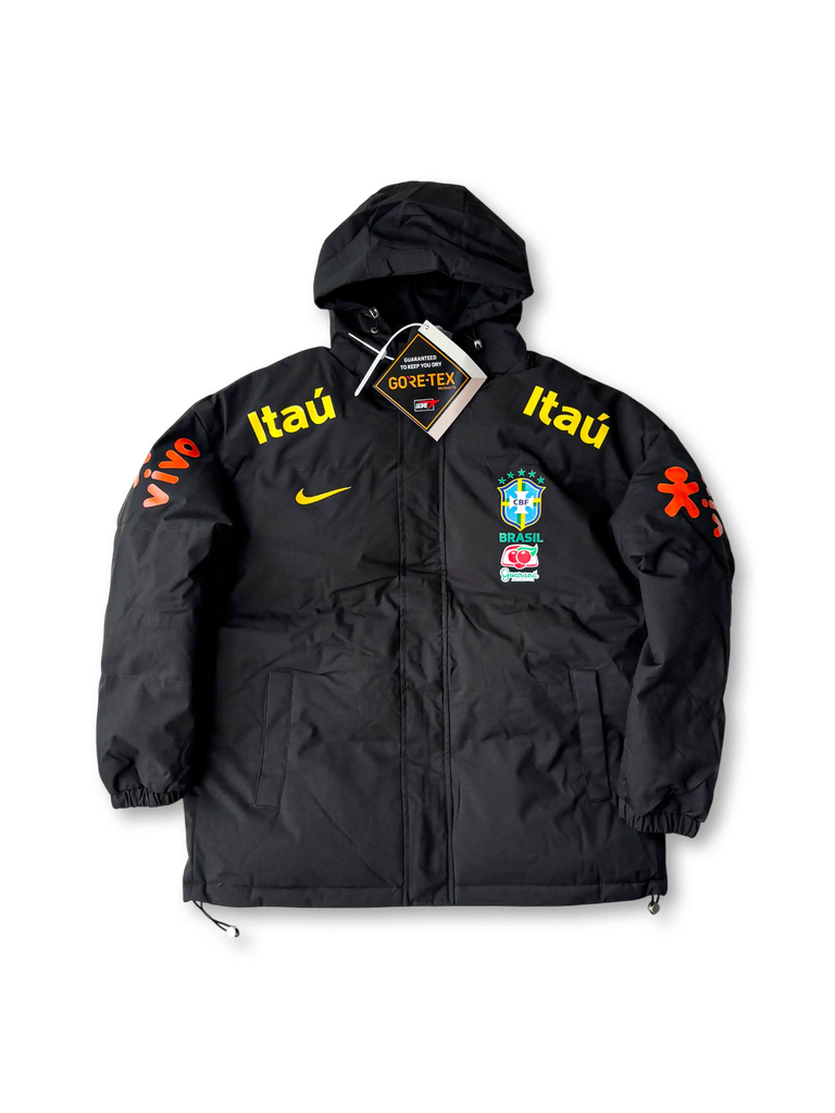 シャッチーNike ブラジル代表 中綿ジャケット　ブラック brazil-down-jacket-white-
