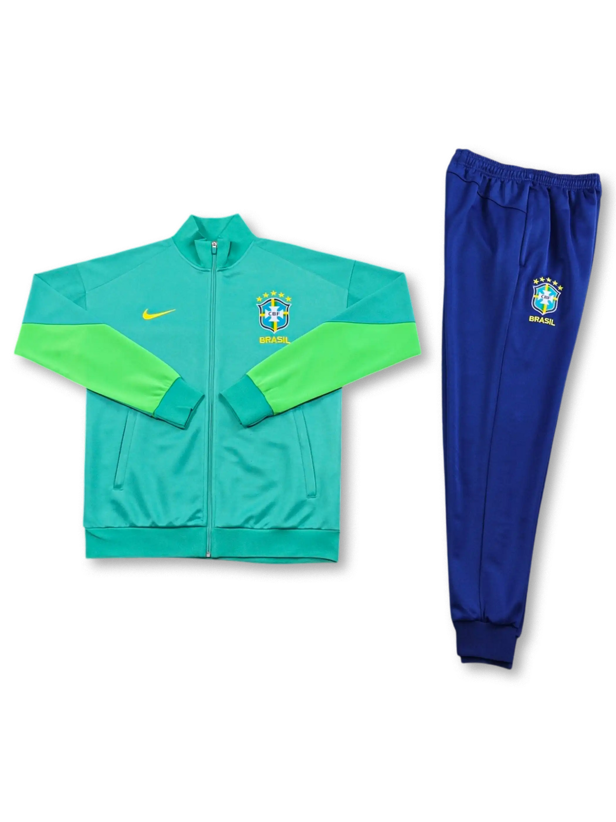 ブラジル代表 Nike トラックスーツ上下セット 前面（ジャケット＆パンツ）