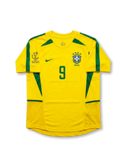 ブラジル代表2002ホームサッカーユニフォームRonaldo NIKE ブラジル代表 FIFA WORLD CUP 2002 韓国・日本 ホームジャージ