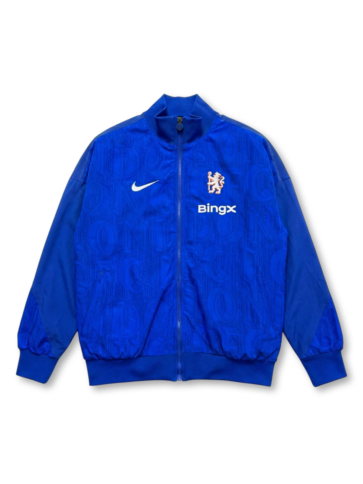 チェルシーFC トラックジャケット 正面デザイン