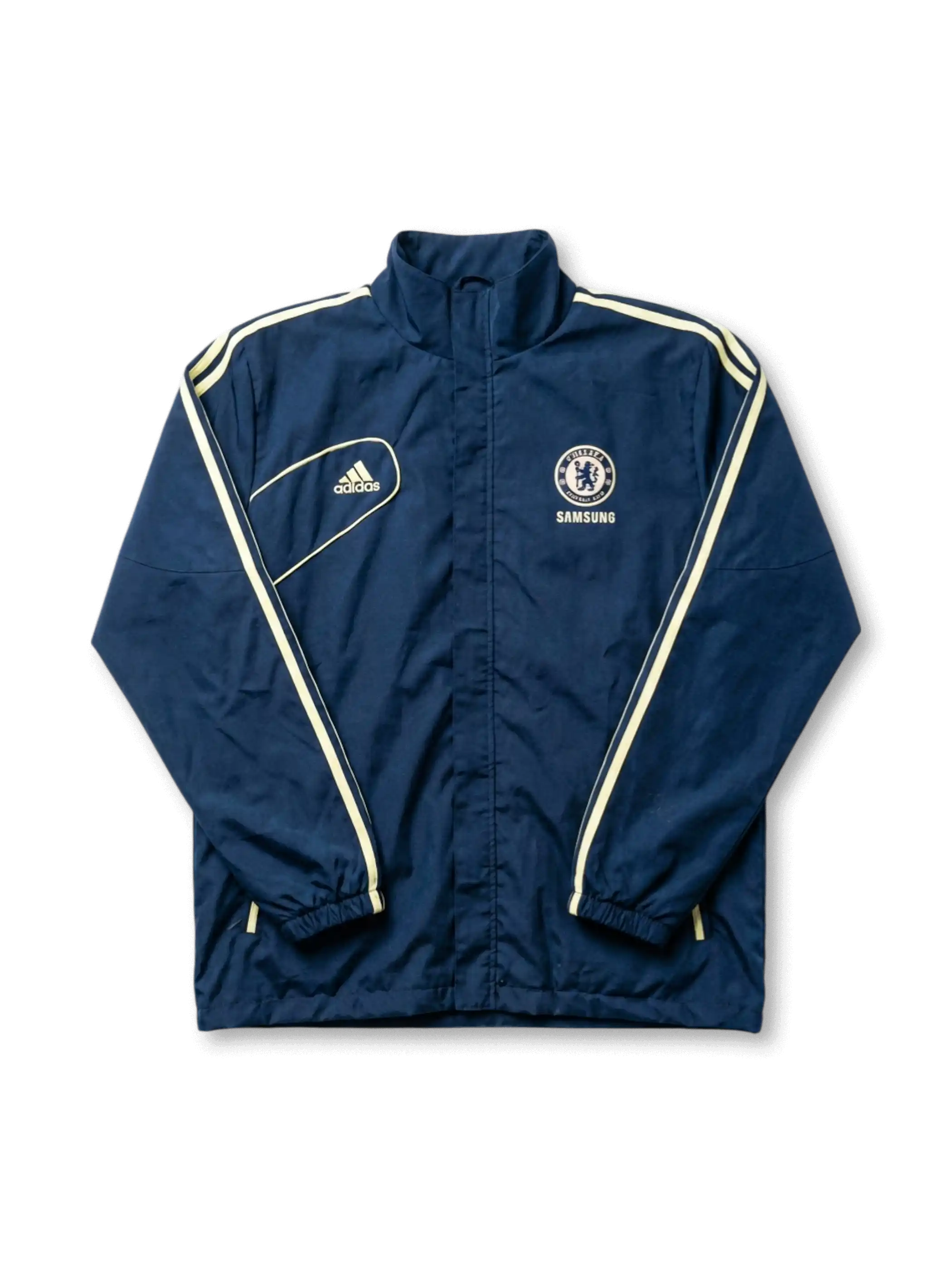 チェルシー トレーニングジャケット ネイビー フロントデザイン