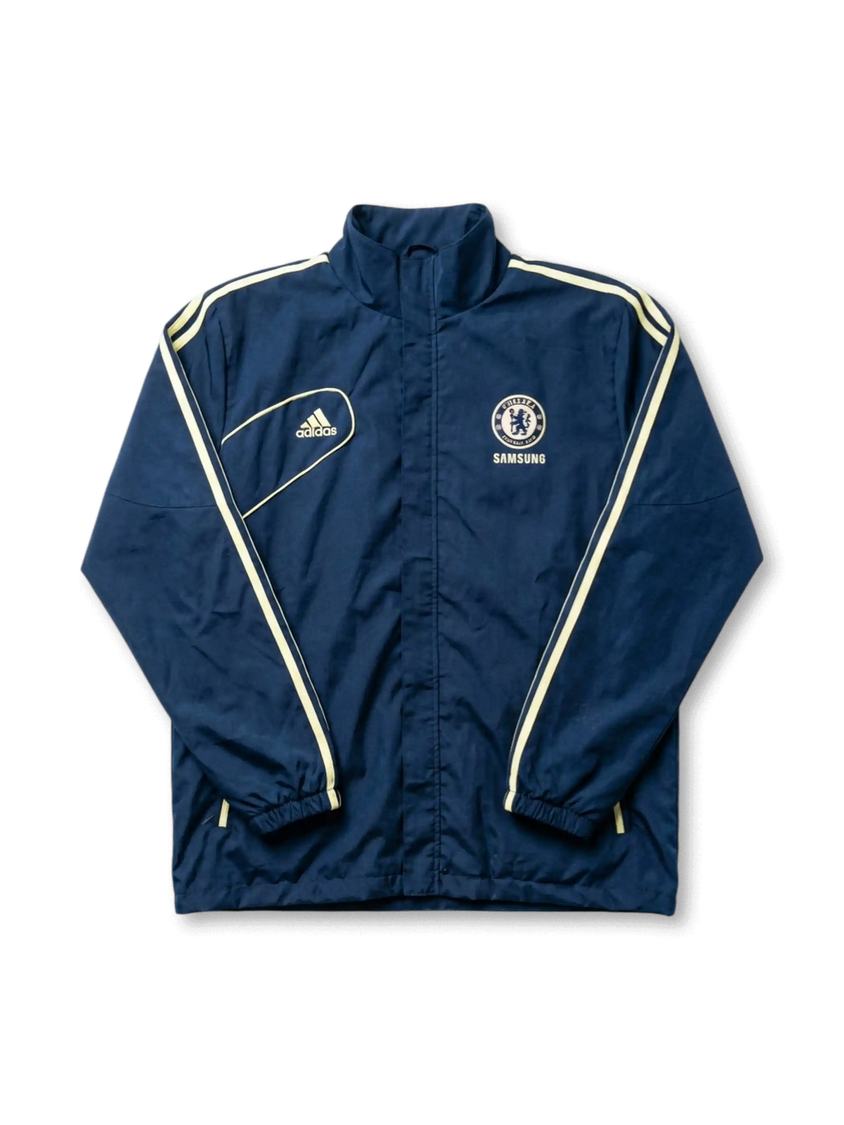 チェルシー トレーニングジャケット ネイビー フロントデザイン