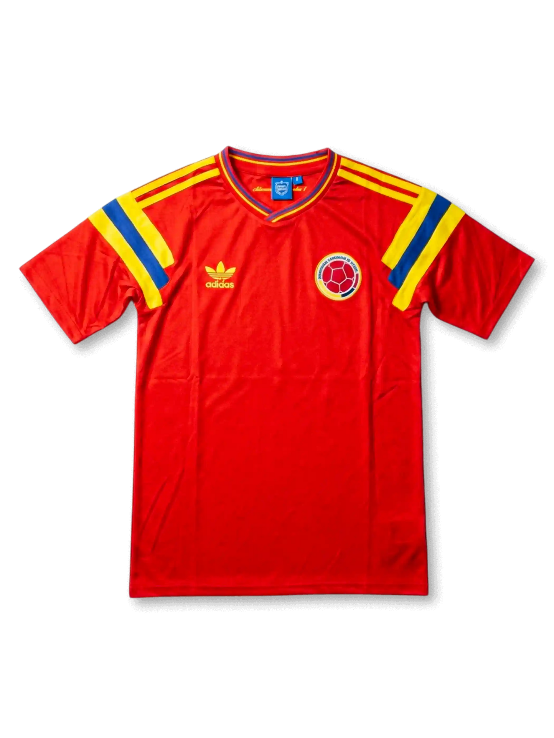 90s adidas EQUIPMENT サッカーシャツ 背番号15ブロークコア 【本店