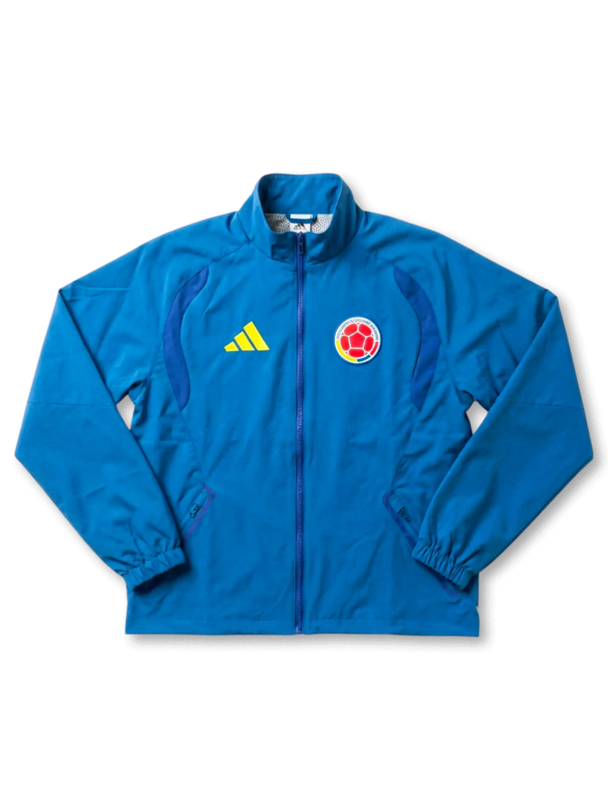 コロンビア代表 トラックジャケット ブルー フロントデザイン