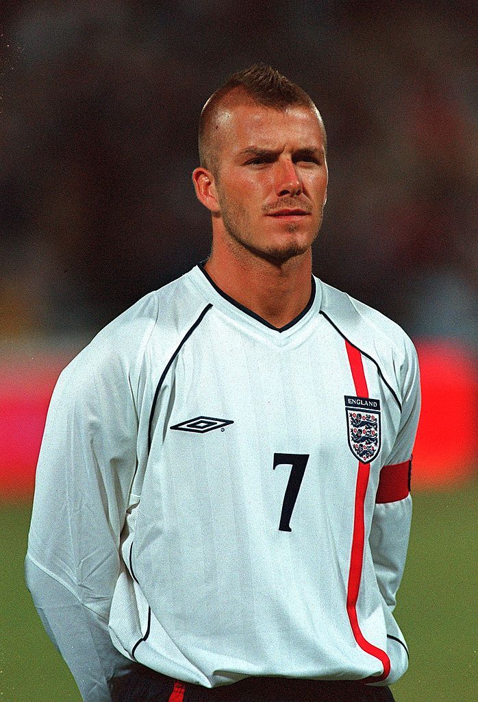 2002年 イングランド代表 ホーム デビッド・ベッカム 7番-KICKO – Kicko