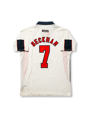 イングランド代表 FIFA WORLD CUP 1998 ホームジャージ — ベッカム 7番