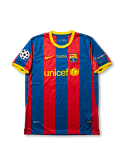 FCバルセロナ 2010-11 UEFAチャンピオンズリーグ決勝ロンドン大会 ホームジャージ メッシ #10