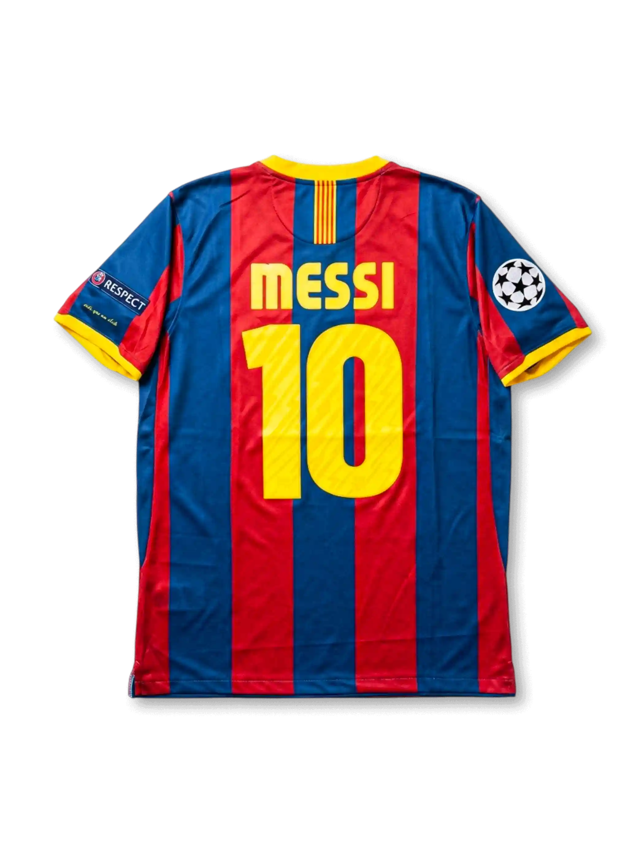 FCバルセロナ 2010-11 UEFAチャンピオンズリーグ決勝ロンドン大会 ホームジャージ メッシ10番 フロント