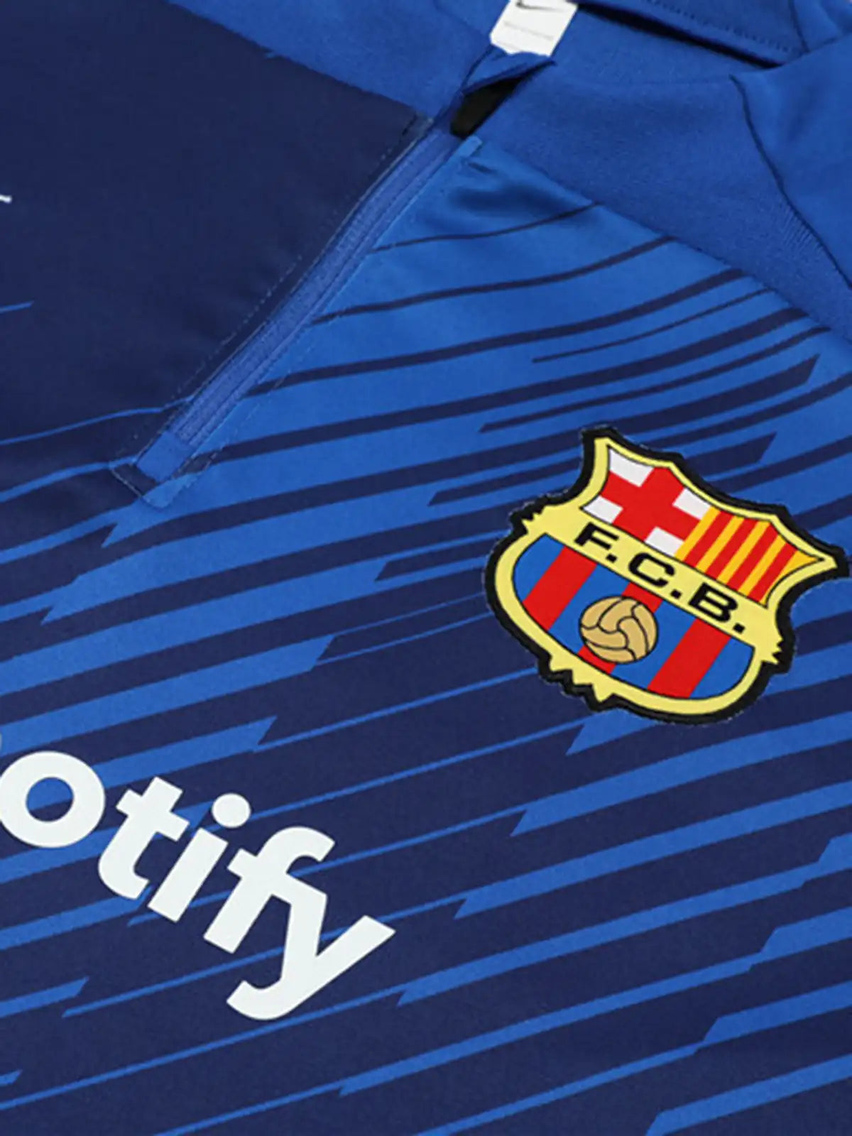 FCバルセロナ ハーフジップ トレーニングセットアップ（Nike仕様
