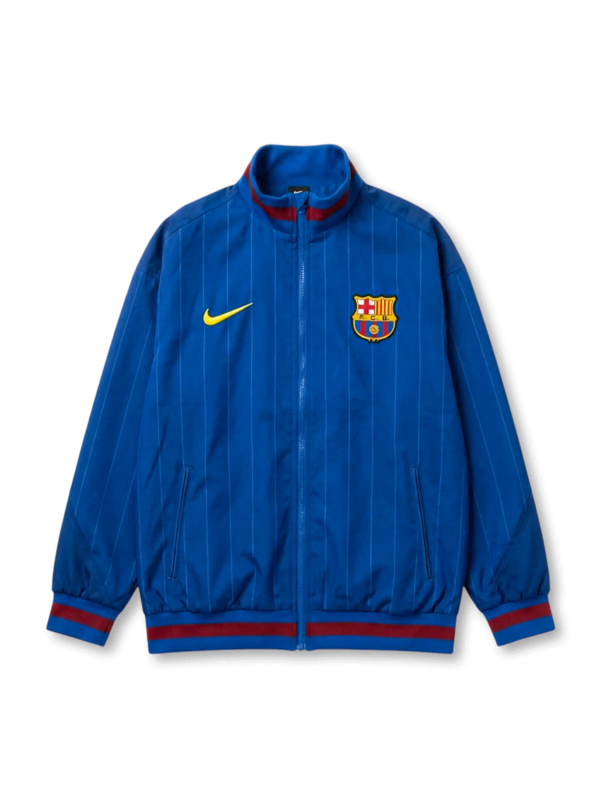 FCバルセロナ Nike ピンストライプ トラックジャケット -KICKO – KICKO FCバルセロナ Nike ピンストライプ トラックジャケット -KICKO – KICKO