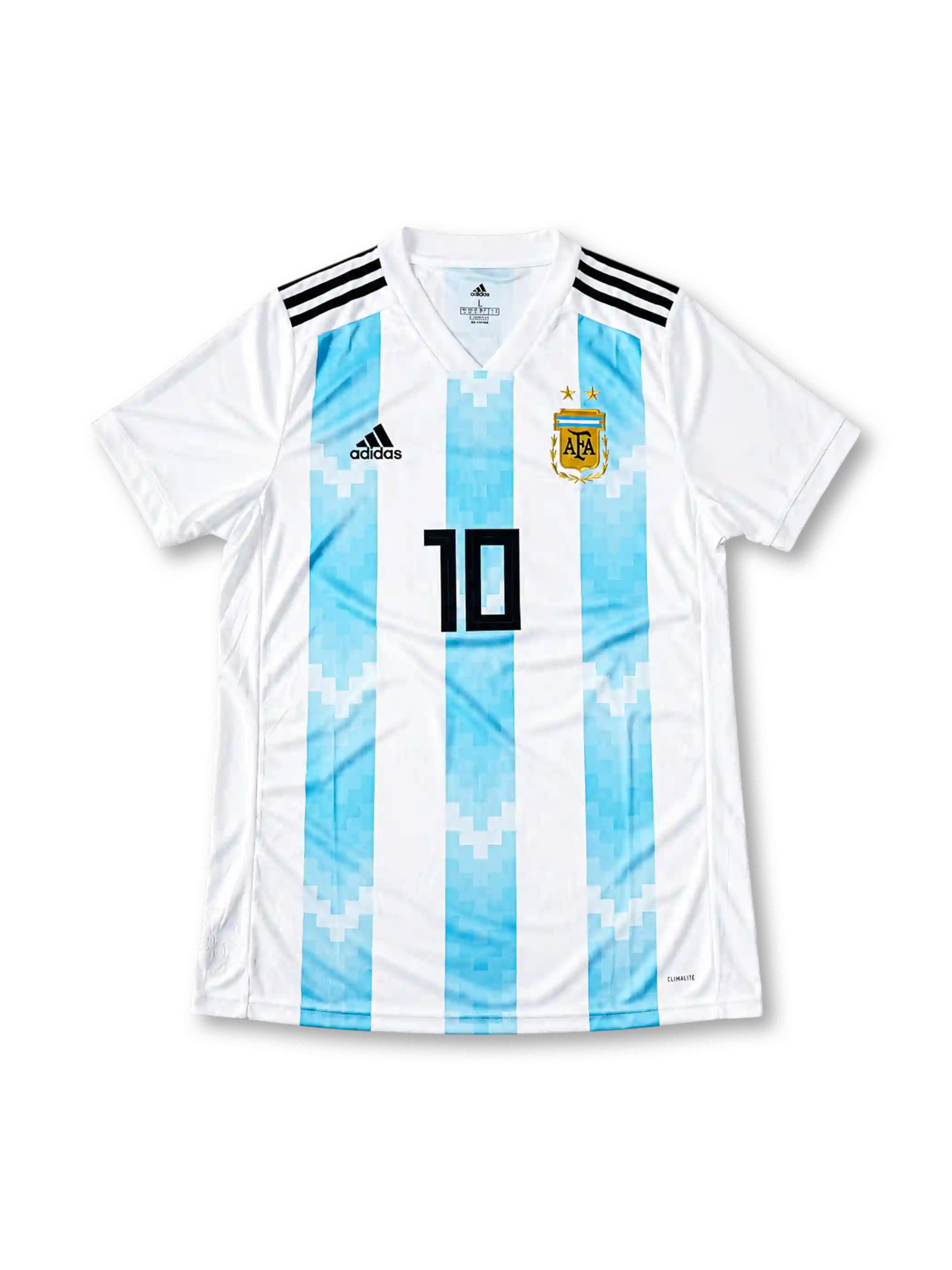 アルゼンチン代表 2018 ホームユニフォーム 胸番号10 メッシ