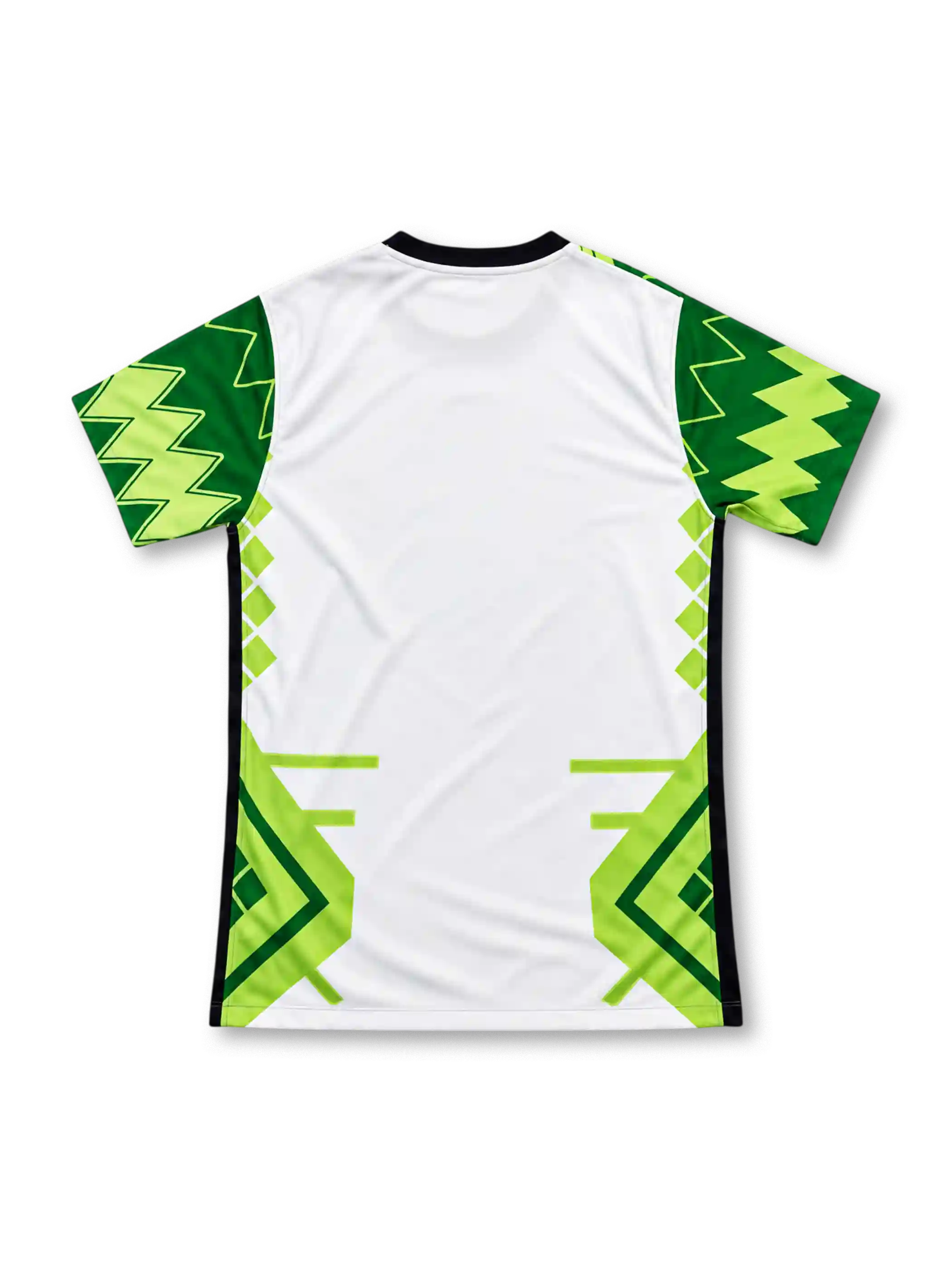 2020 ナイジェリア代表 ホームユニフォーム グリーン ホワイト ジグザグ Nike