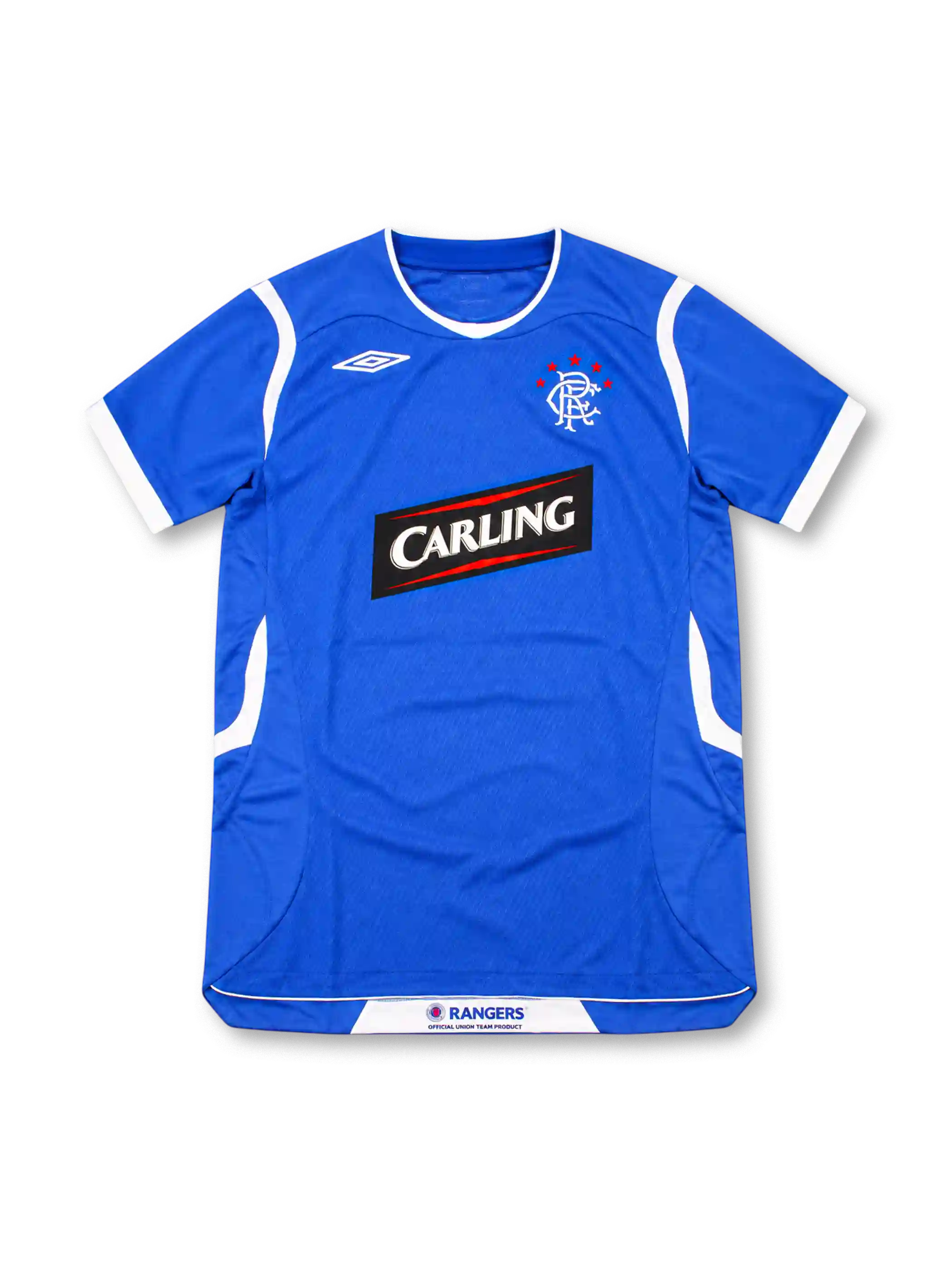 2008/09 レンジャーズ ホームユニフォーム ロイヤルブルー ホワイト Umbro CARLING