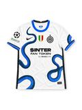 2021/22 インテル アウェイユニフォーム ラウタロ10番 ホワイト ブルー 大蛇 スクデット $INTER FAN TOKEN