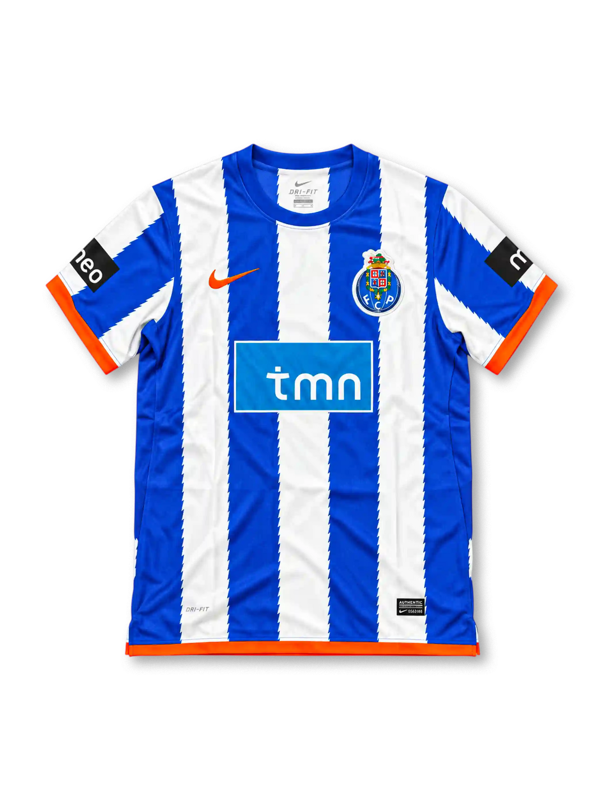 2010/11 FCポルト ホームユニフォーム ベルスキ7番 ブルー ホワイト ストライプ オレンジ tmn Nike