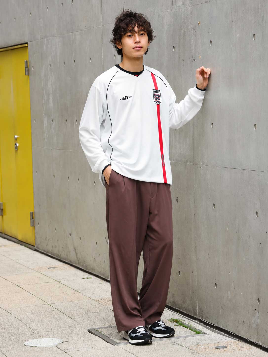 イングランド代表 2002年W杯 ホーム 長袖ジャージ-KICKO – KICKO JAPAN