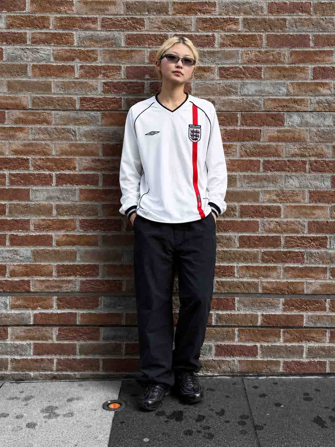 イングランド代表 2002年W杯 ホーム 長袖ジャージ-KICKO – KICKO JAPAN