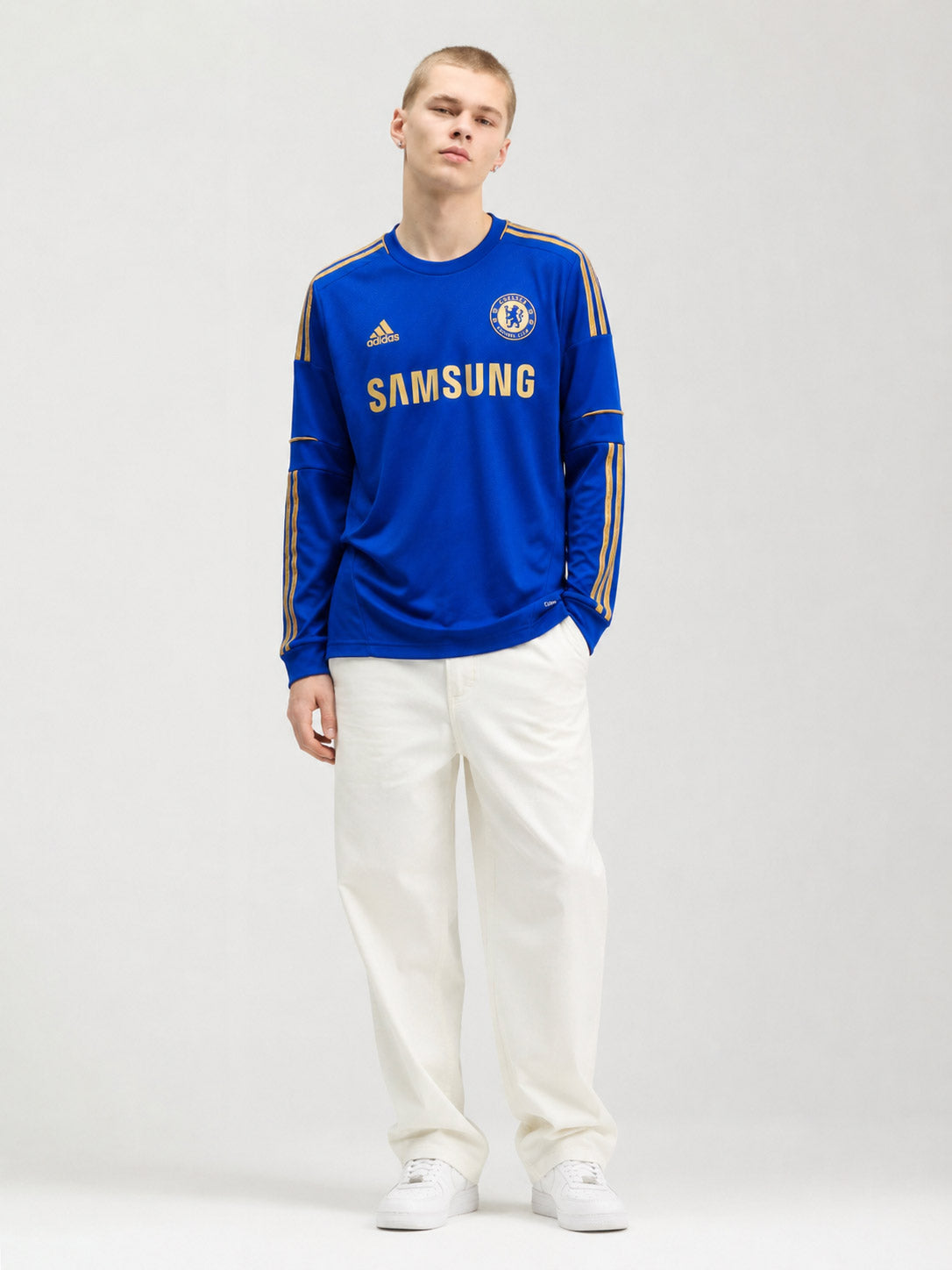 チェルシー 2012-13 ホーム 長袖ジャージ-KICKO – KICKO JAPAN