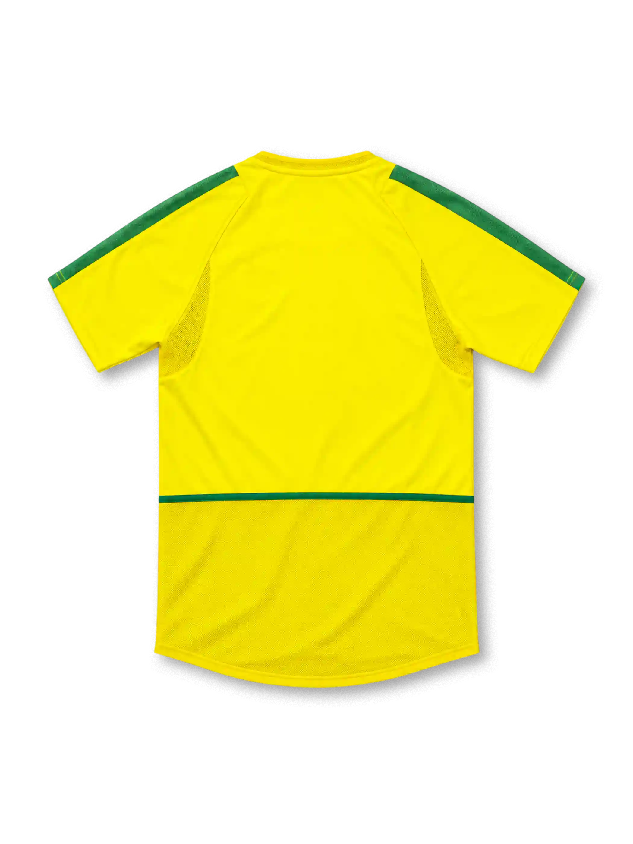 ブラジル代表 2002 ホーム ユニフォーム イエロー グリーンパネル CBF ナイキ