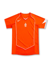 オランダ代表 2004 ホーム ユニフォーム オレンジ ホワイトパイピング KNVB ナイキ
