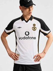 01/02 マンチェスター・ユナイテッド 100周年記念 レトロユニフォーム Umbro