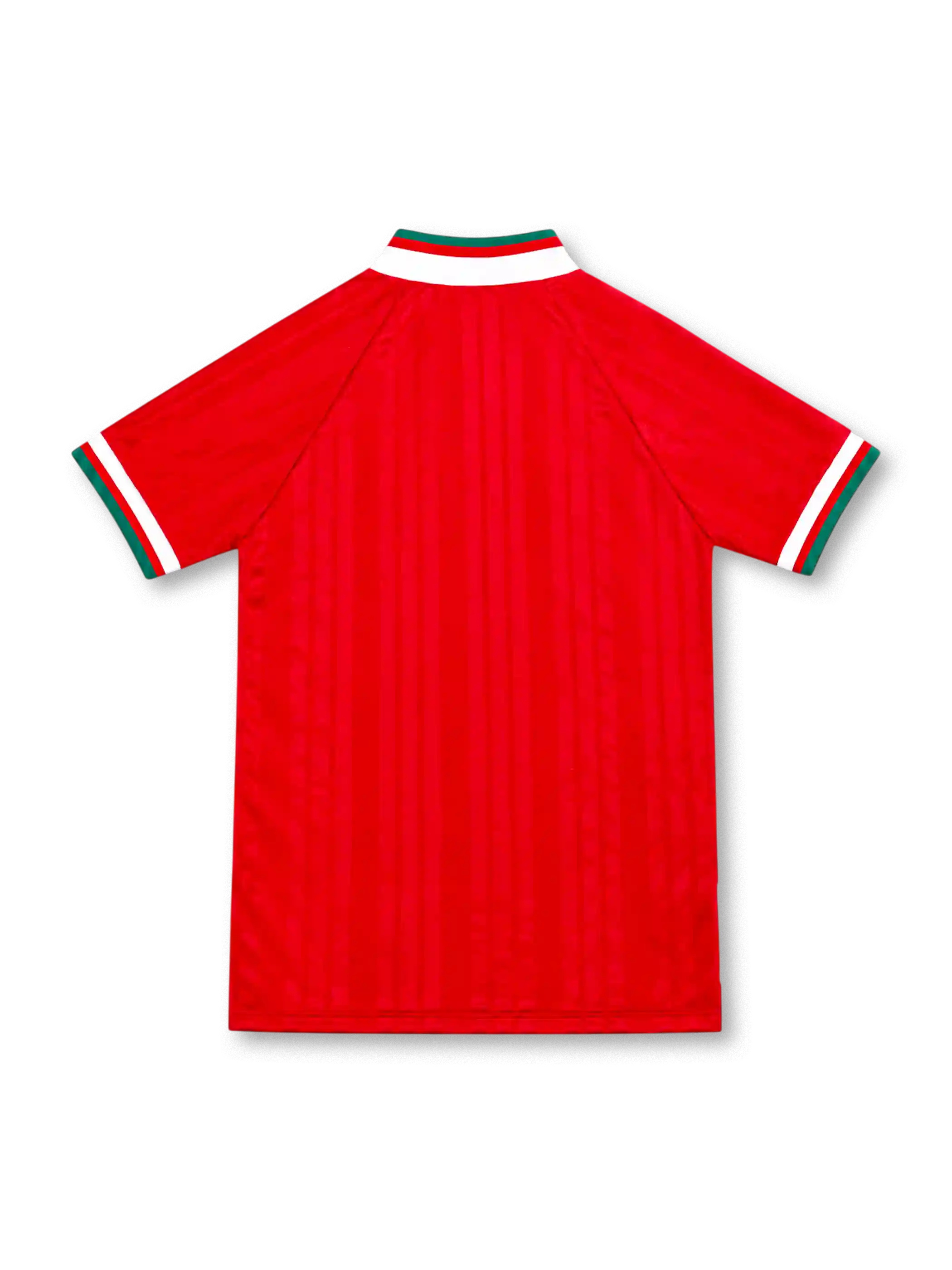 93/95 リバプール ホーム adidas製 白い斜め帯とCarlsbergロゴが入った赤いレトロサッカーユニフォーム
